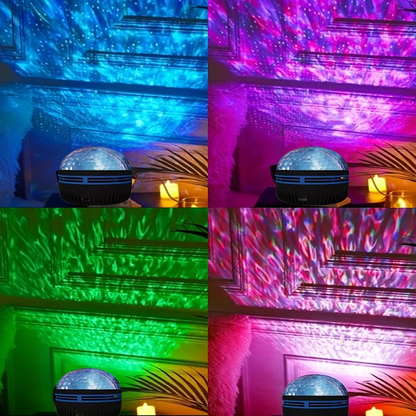 Luminária Projetora de Galáxia