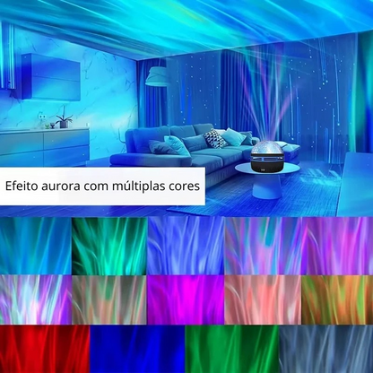 Luminária Projetora de Galáxia
