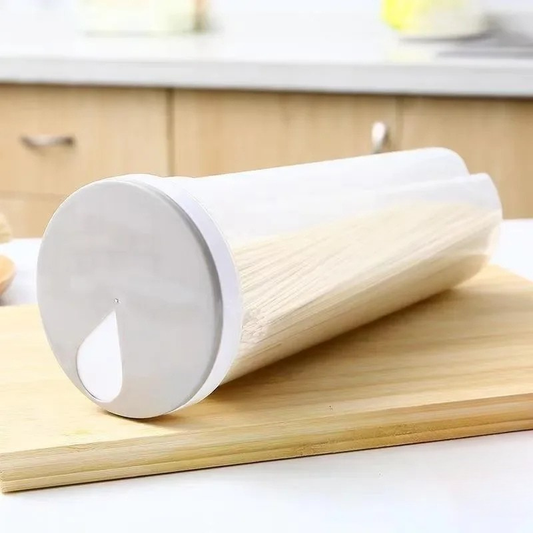 porta-macarrão

porta-macarrão plástico

organizador de macarrão

recipiente para macarrão

porta massa hermético

porta-macarrão cozinha

recipiente para espaguete

porta-massa longa (espaguete)

dispensador de macarrão